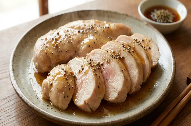 【ヒルナンデス】出汁山椒のやみつき茹で鶏の作り方 鶏もも肉VS鶏むね肉ライバル食材対決 長田知恵さんレシピ（2月2日）