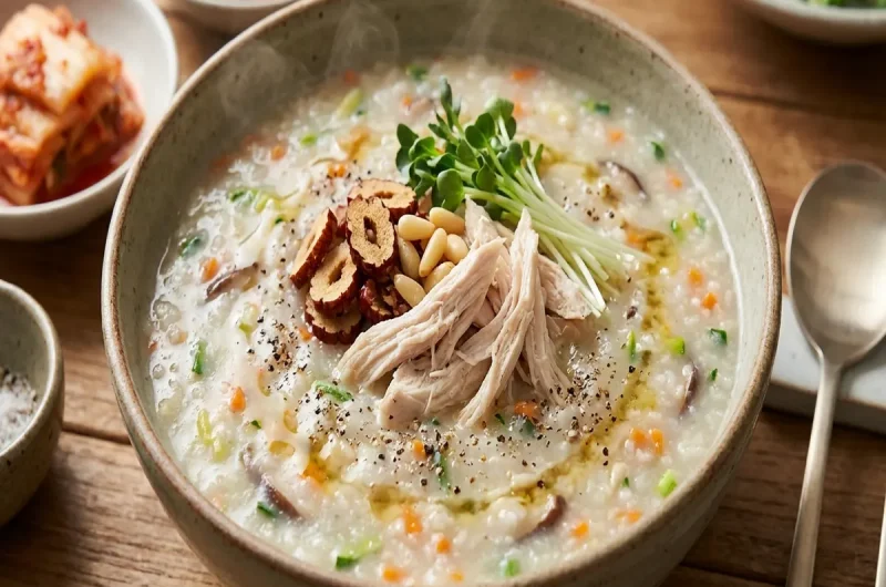 【あさイチ】サムゲタン風おかゆ 鶏肉入り の作り方 ファンインソンさんのレシピ（2022年2月3日）