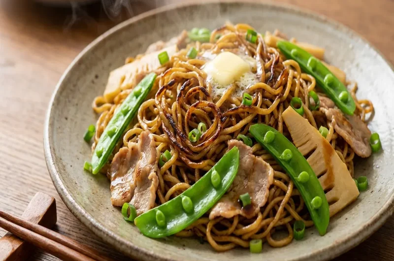 【あさイチ】春野菜たっぷり中華風焼きそばの作り方 今井亮さんのレシピ（2022年3月8日）