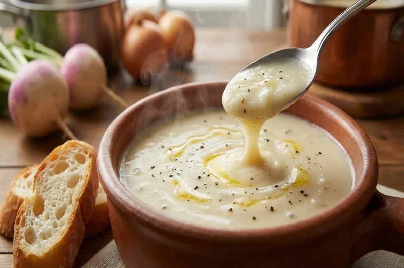 【あさイチ】カブのポタージュの作り方 ミキサー活用レシピ（2022年3月8日）