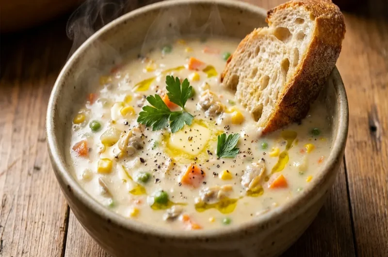 【家事ヤロウ】濃厚クラムチャウダーの作り方 業務スーパーアレンジレシピ 業スーBEST20商品（2022年3月8日）