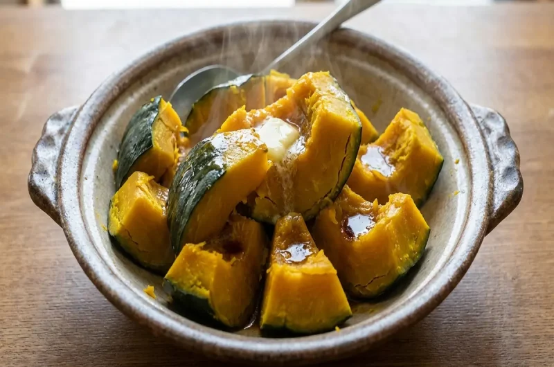 【きょうの料理】かぼちゃのバター蒸しの作り方 上田淳子さんの電子レンジレシピ（2022年3月9日）