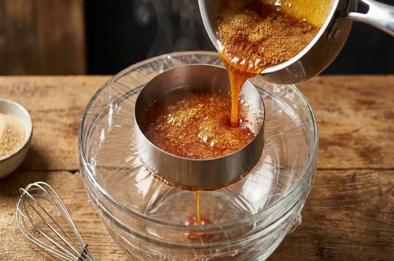 【SHOWチャンネル】カラメルドームの作り方 サイエンススイーツレシピにハリセンボン挑戦（2022年3月12日）