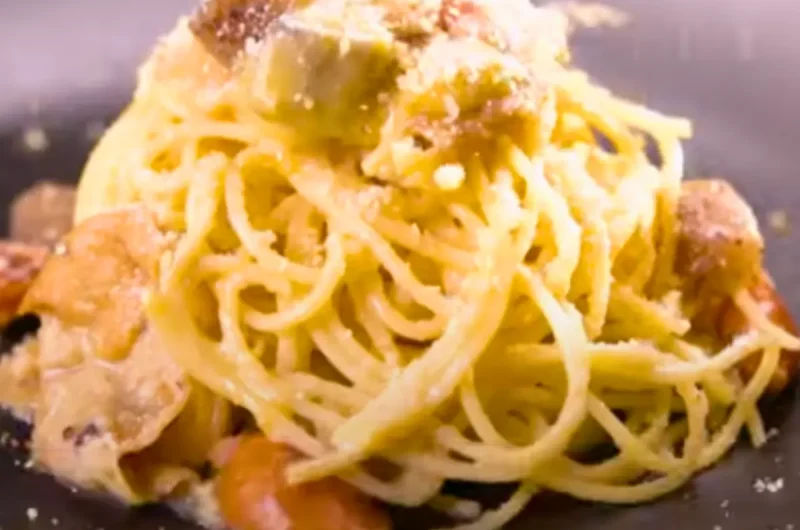 【ざわつく金曜日】郷土風スパゲッティーニ おでんのピューレ添えの作り方 アビコタツヤさんレシピ おでんアレンジNo.1決定戦 （2022年3月11日）