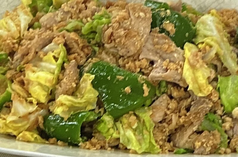 【あさイチ】豚肉と春キャベツの肉野菜炒め（おから炒め）の作り方 井原裕子さんのレシピ（2022年4月20日）