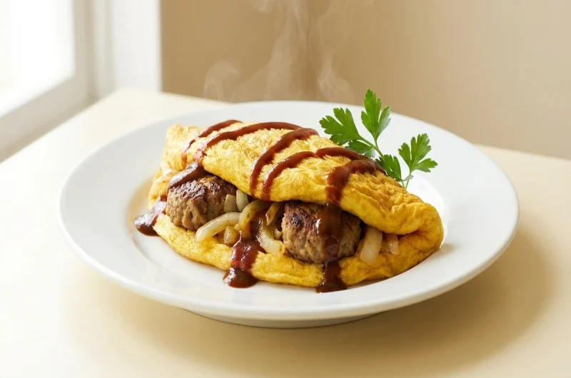 【ウワサのお客さま】カレー風味オムレツの作り方 オリンピックアレンジレシピ（2022年4月1日）