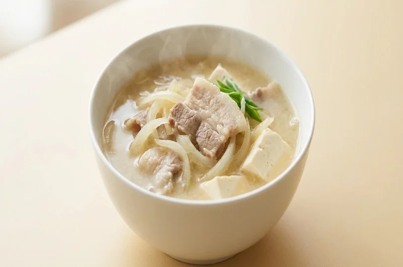 【SHOWチャンネル】豚汁の神様のレシピ 新潟「とん汁たちばな」お店情報（2022年4月16日）