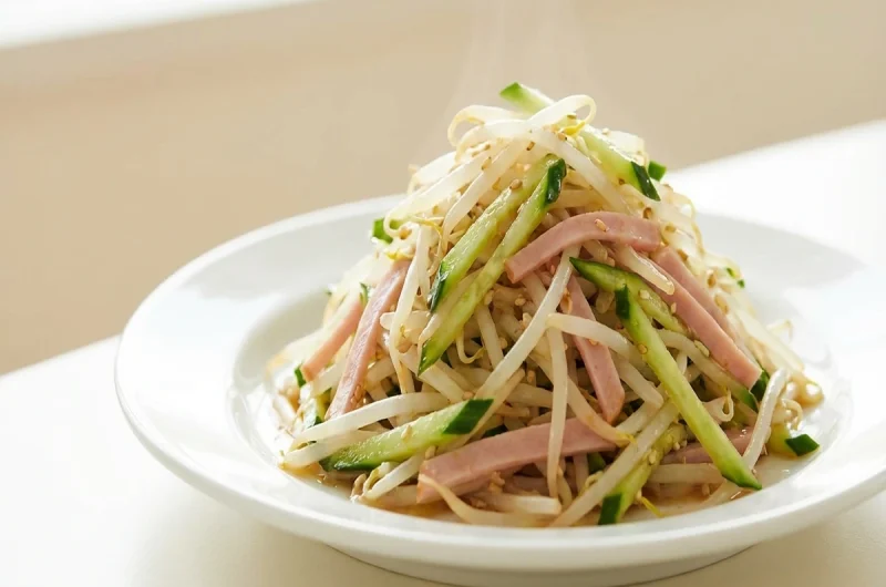 【家事ヤロウ】もやしの中華サラダの作り方 簡単レシピ（2022年4月26日）