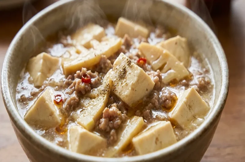 【あさイチ】塩麻婆豆腐（塩マーボー豆腐）の作り方 角田真秀さんの塩豆腐レシピ（2022年4月6日）