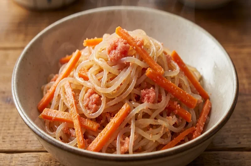 【あさイチ】春にんじんとしらたきの明太子炒めの作り方 小林まさみさんのレシピ（2022年4月7日）