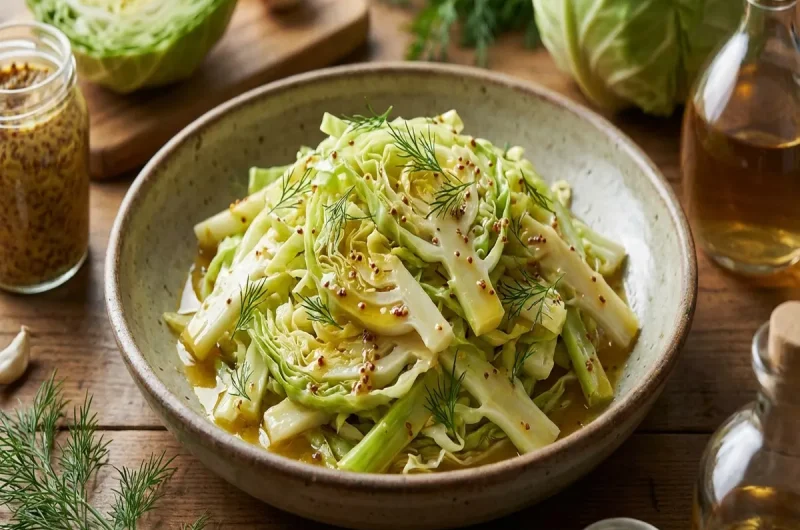 【きょうの料理】春キャベツの芯の甘酢マスタードあえの作り方 井桁良樹シェフ中華レシピ（2022年4月6日）