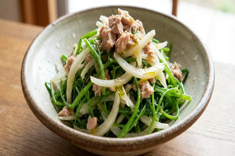 【世界一受けたい授業】おかひじきと新玉ねぎのマリネの作り方 春野菜の食べ方レシピ（2022年4月23日）