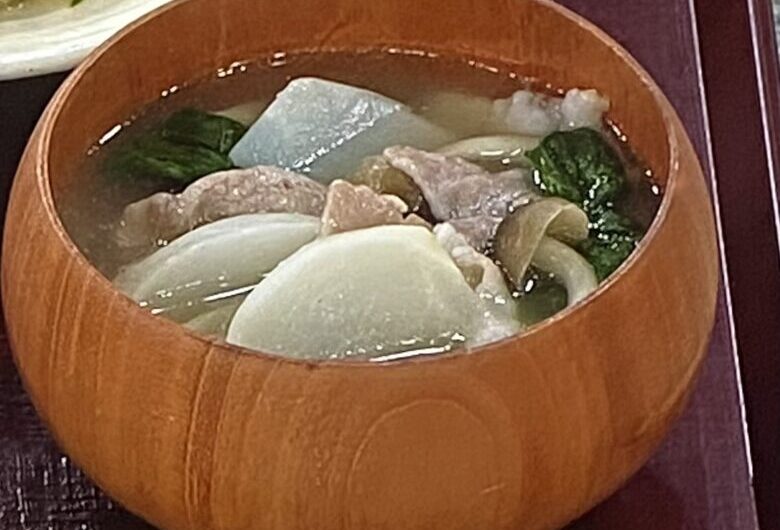 【あさイチ】かぶと豚肉の和風スープのレシピ 春風亭昇太さんのカブ三昧定食（2022年5月10日）