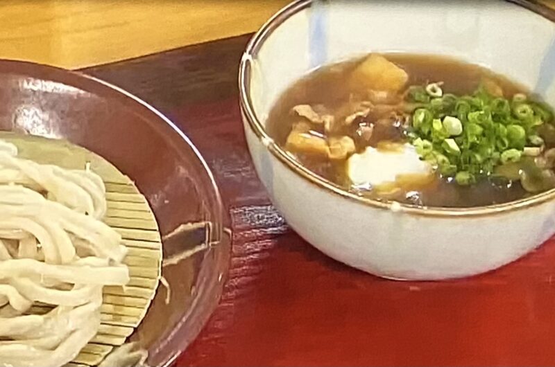 【青空レストラン】濃とろ肉汁うどんの作り方 所沢麺料理レシピ（2022年5月28日）