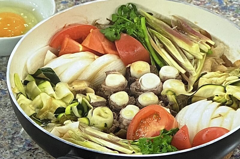 【あさイチ】肉巻きトマトすき焼きの作り方 ボルサリーノ関好江さんのレシピ（2022年5月2日）