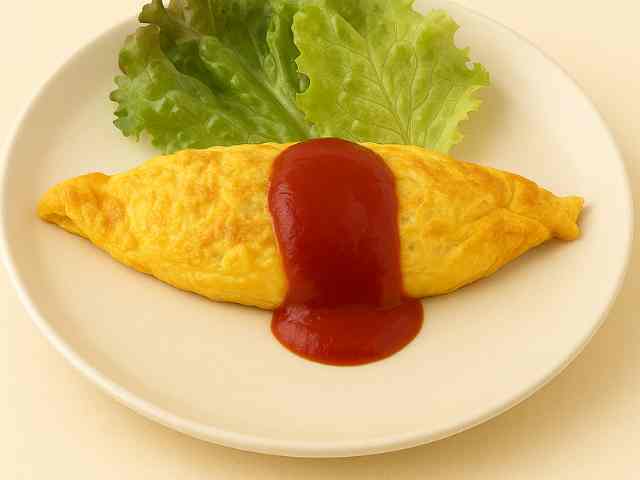 甘辛ひき肉オムレツ