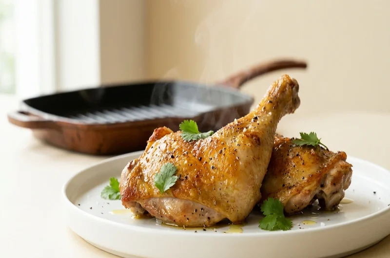 【家事ヤロウ】骨つき鶏もも肉の丸焼きの作り方 鈴木亜美さんのレシピ（2022年5月10日）