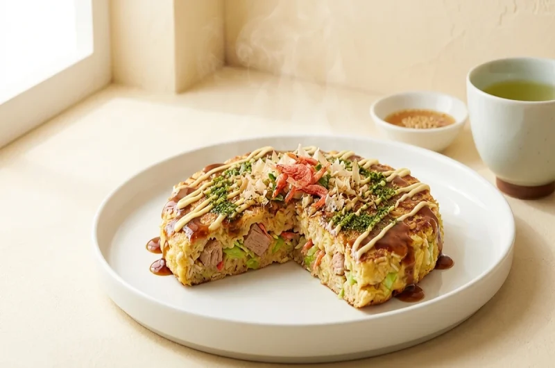 【ラヴィット】オートミールお好み焼きの作り方安井友梨さんのレシピ（2022年5月17日）