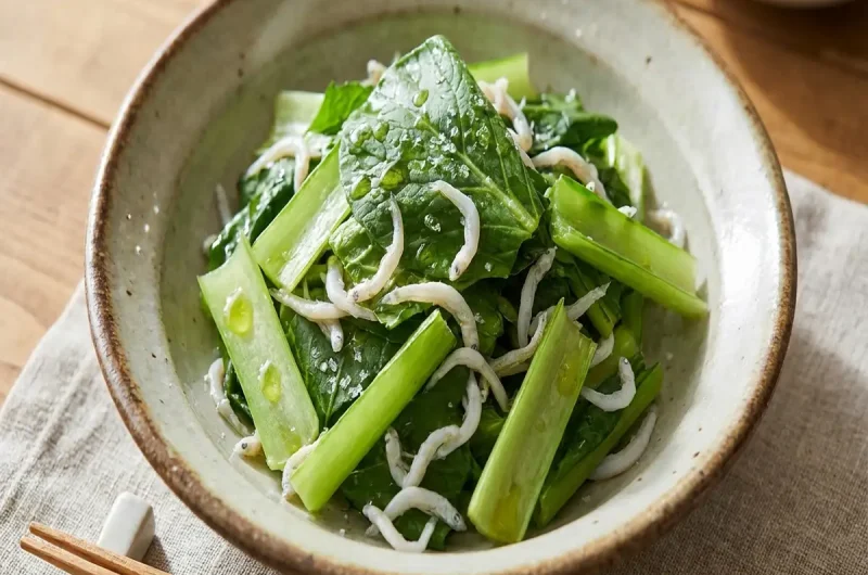 【相葉マナブ】小松菜の生サラダの作り方 小松菜レシピ（2022年5月1日）
