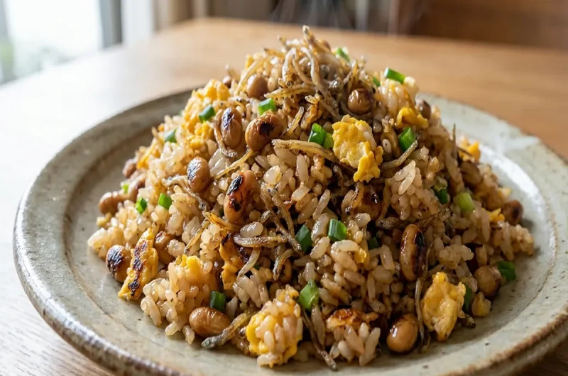 【ヒルナンデス】じゃこ大豆酢チャーハンの作り方 藤井恵さん朝ごはんレシピ （2022年5月3日）