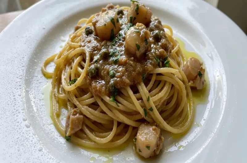 【まる得マガジン】帆立のパスタのレシピ 日高良実シェフの缶詰イタリアン（2022年5月5日）