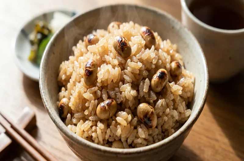 【きょうの料理】いり大豆ご飯のレシピ 有元葉子さんのシンプルごはん（2022年5月11日）