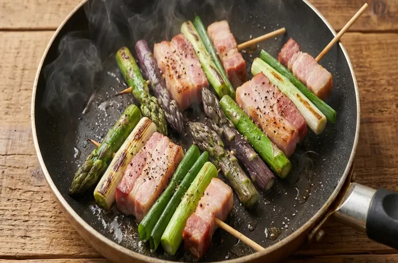 【相葉マナブ】アスパラのねぎま風の作り方 アスパラアレンジレシピ（2022年4月3日）