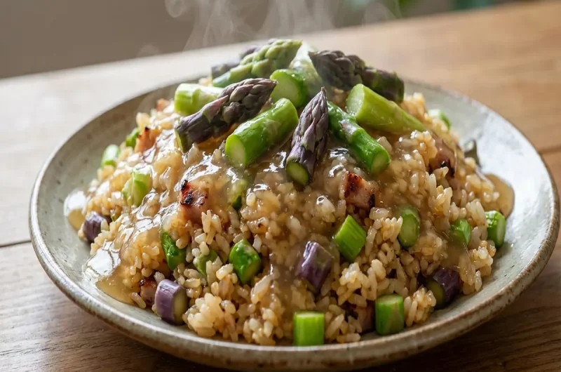 【相葉マナブ】アスパラのあんかけチャーハンの作り方 アスパラアレンジレシピ（2022年4月3日）