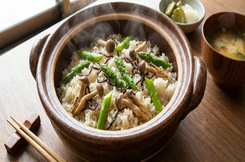 【林修のレッスン！今でしょ】アスパラガス炊き込みご飯 アスパラのレシピ（林修の今でしょ講座）2022年5月17日