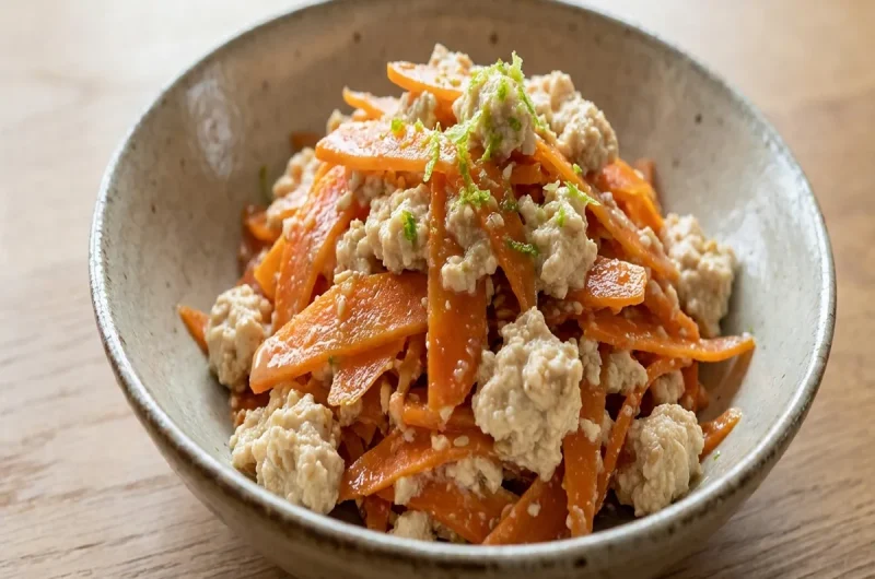 【きょうの料理】にんじんしりしりーの白あえの作り方オカズデザインさんのレシピ（2022年5月18日）