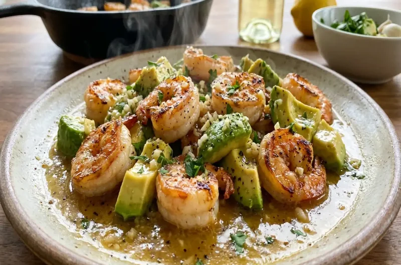 【土曜は何する】ガーリックアボカドシュリンプの作り方緑川鮎香先生のレシピ（2022年5月21日）