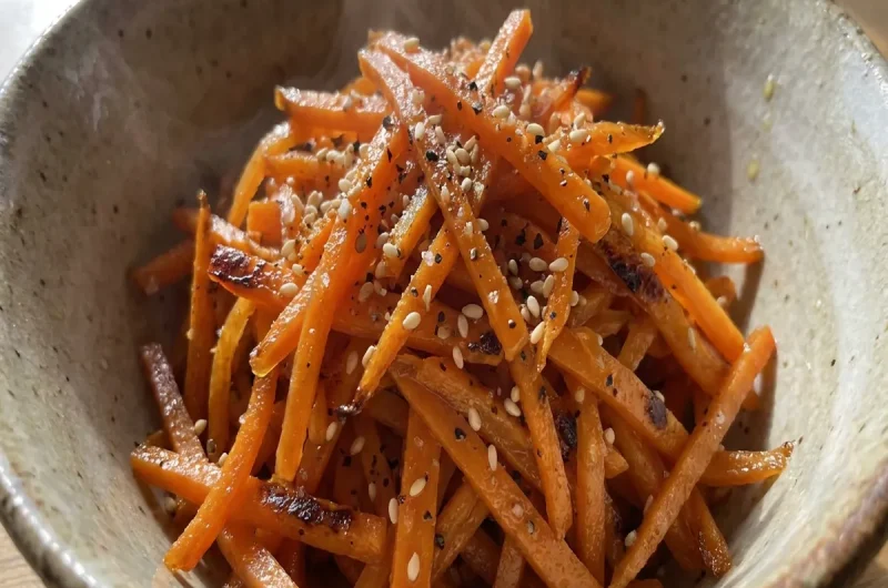 【相葉マナブ】にんじんの塩きんぴらの作り方 にんじんアレンジレシピ（2022年5月22日）