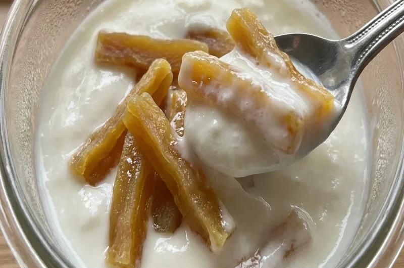 【ヒルナンデス】干し芋ヨーグルトの作り方 藤井恵さんレシピ 浅野ゆう子さんが挑戦 （2022年5月24日）