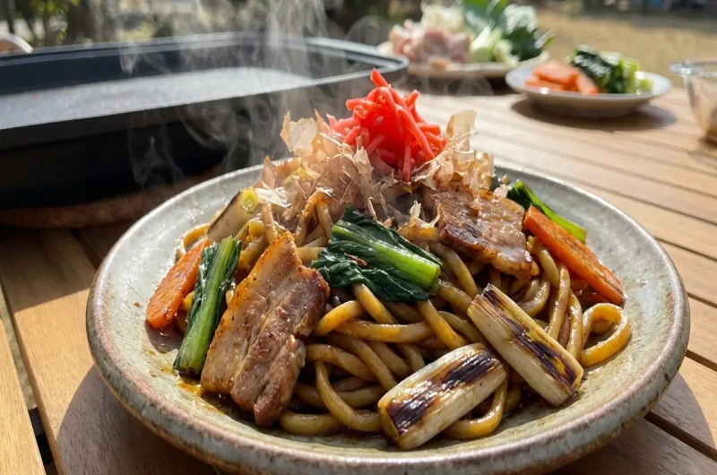 【青空レストラン】ところざわ醤油焼きそばの作り方 所沢麺料理レシピ（2022年5月28日）