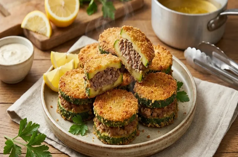 【相葉マナブ】ズッキーニのはさみ揚げの作り方 ズッキーニアレンジレシピ（2022年5月29日）