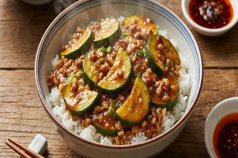 【相葉マナブ】麻婆ズッキーニ丼の作り方 ズッキーニアレンジレシピ（2022年5月29日）