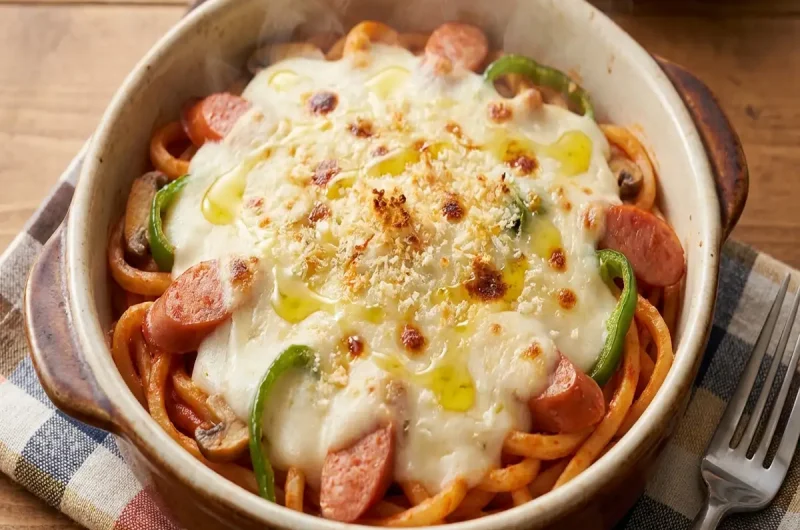 【ヒルナンデス】白と赤のナポリタンうどんの作り方 大宮勝雄シェフの冷凍うどんアレンジレシピ（2022年5月30日）