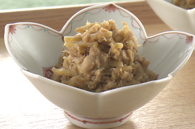 ツナ缶としょうがの甘辛煮　きょうの料理