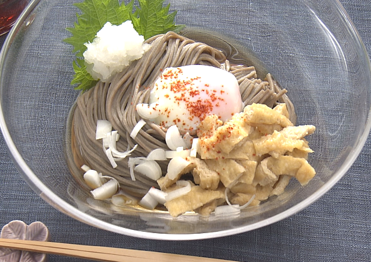 【きょうの料理】混ぜきつねそばの作り方 杉本節子さんのおばんざいレシピ（2022年6月17日）