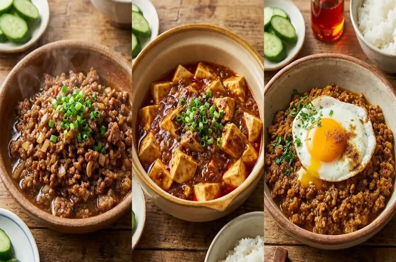 【ヒルナンデス】肉味噌3種（プレーン・カレー・コチュジャン）の作り方 家政婦マコさんレシピ（2022年6月1日）