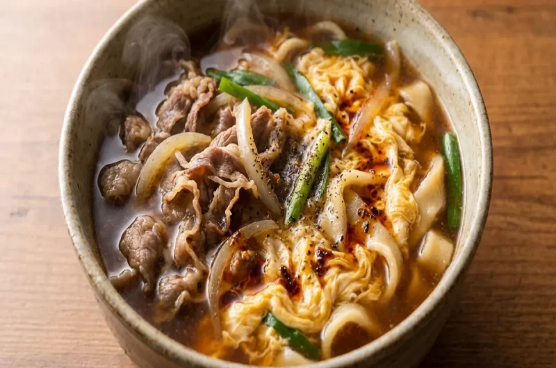 【林修のニッポンドリル】肉肉刀削麺の作り方 業務田スー子さんアレンジレシピ（2022年6月1日）