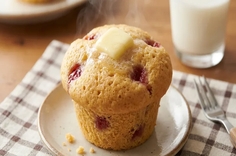 【林修のニッポンドリル】つぶジャムいちごのバター蒸しパンの作り方 業務田スー子さんアレンジレシピ（2022年6月1日）