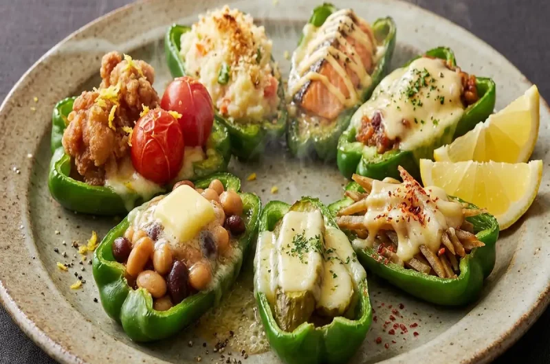 【きょうの料理】ピーマンのカップ焼きの作り方 レシピ大原千鶴さんの残り物リメイクレシピ（2022年6月3日）