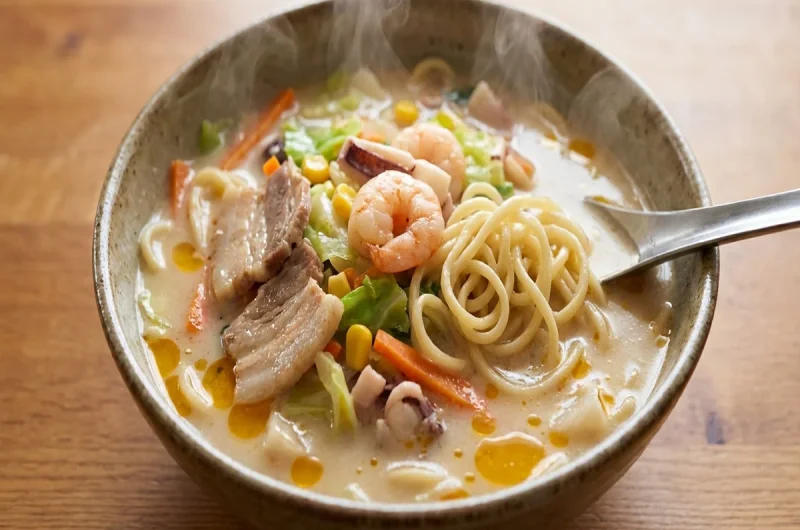 【家事ヤロウ】魚麺ちゃんぽんの作り方 ヘルシー麺レシピ（2022年6月14日）