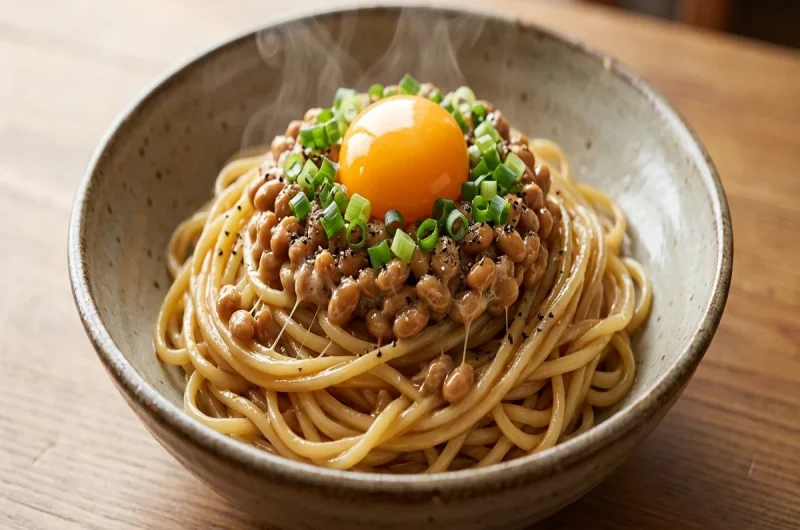 【家事ヤロウ】納豆混ぜパスタの作り方 ヘルシー麺レシピ（2022年6月14日）