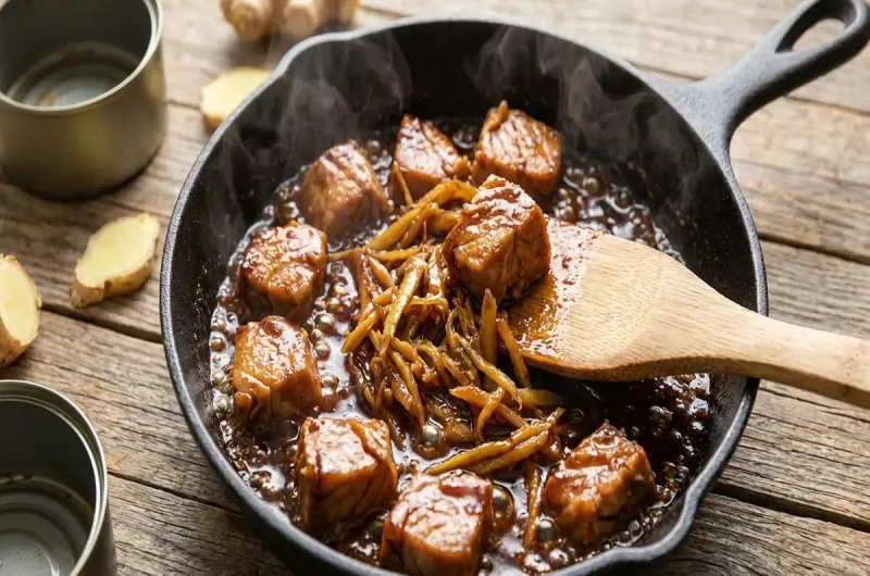 【きょうの料理】ツナ缶としょうがの甘辛煮の作り方 杉本節子さんのおばんざいレシピ（2022年6月17日）