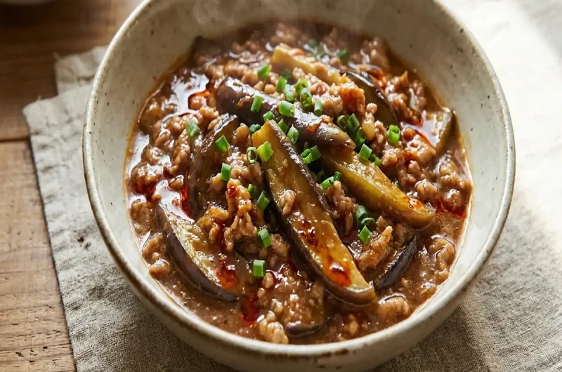 【ポップアップ】肉ナス味噌の作り方リュウジさんのレシピポップUP（2022年6月17日）