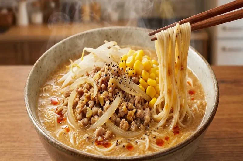 【ヒルナンデス】味噌ラーメン風そうめんの作り方 そうめんアレンジレシピ（2022年6月21日）