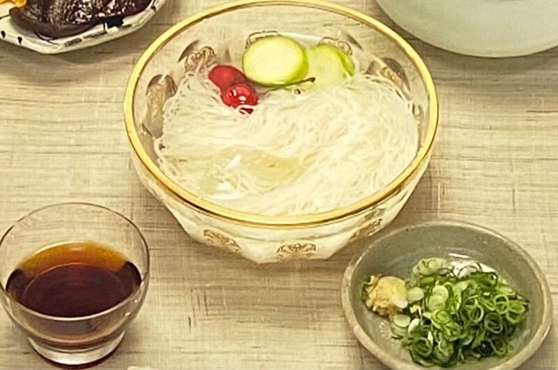 【きょうの料理】冷やしそうめんの作り方 土井善晴さんのレシピ（2022年7月11日）