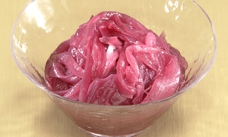 紫たまねぎのアグロドルチェ きょうの料理